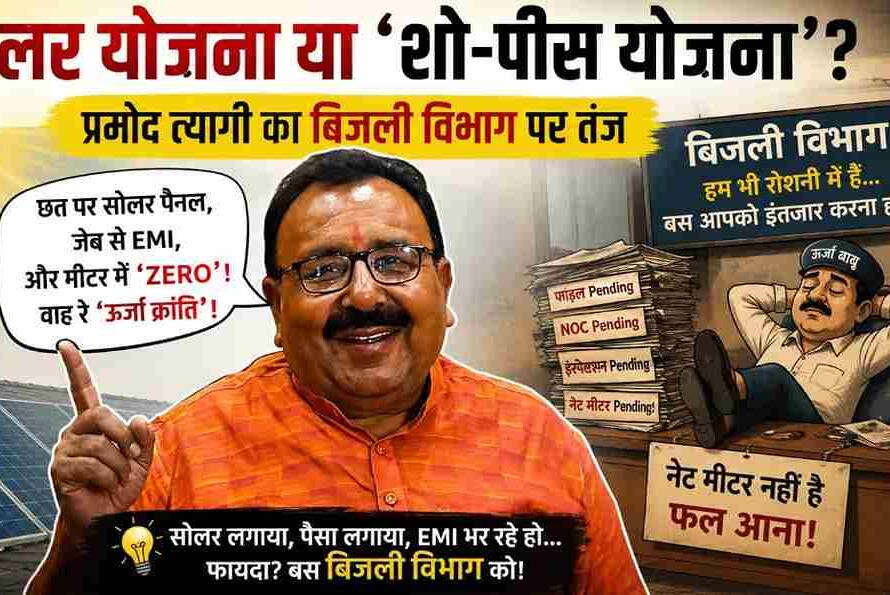 pramod-tyagi-solar-scheme-power-department-low-voltage-problems